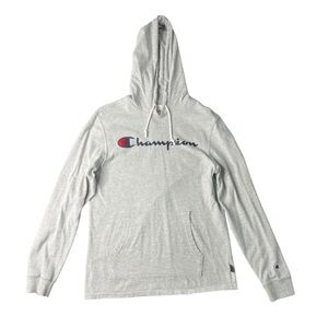 Champion Heather Gray Athletic Hoodie